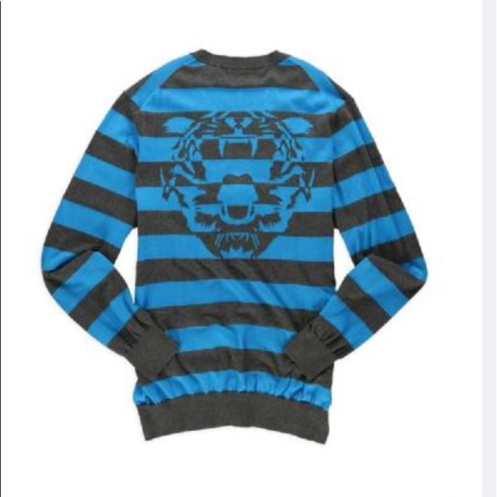 Sean John Mens Rugby Tiger Cardigan - Picture 2 of 6